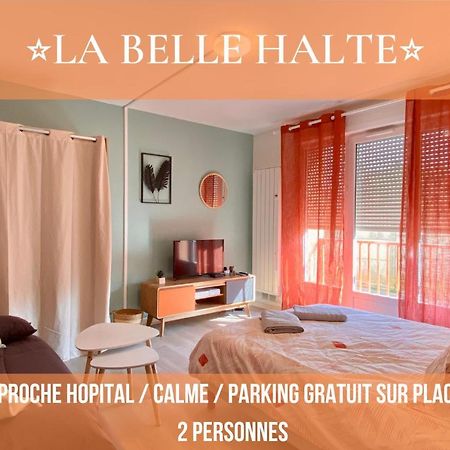 T2 Cosy Proche Hopital + Parking Gratuit Sur Place Auxerre Luaran gambar