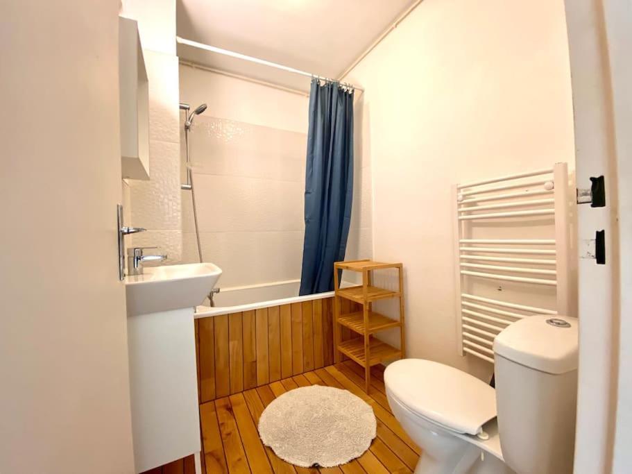 T2 Cosy Proche Hopital + Parking Gratuit Sur Place Auxerre Luaran gambar